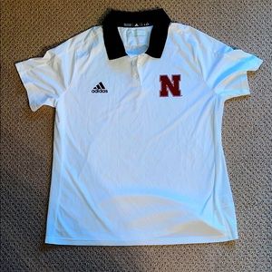 Adidas Nebraska Polo
